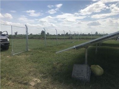 แผงรั้วพลังงานแสงอาทิตย์