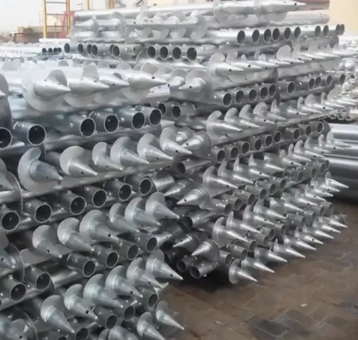 Double Post Ramming Pile Ground Mount Solar Mounting System Double Post Ramming Pile Ground Mount Solar Mounting System