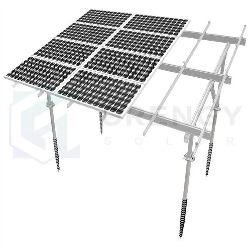 solar mounting system with adjustable screw pile with little blades(001) solar mounting system with adjustable screw pile with little blades(001)