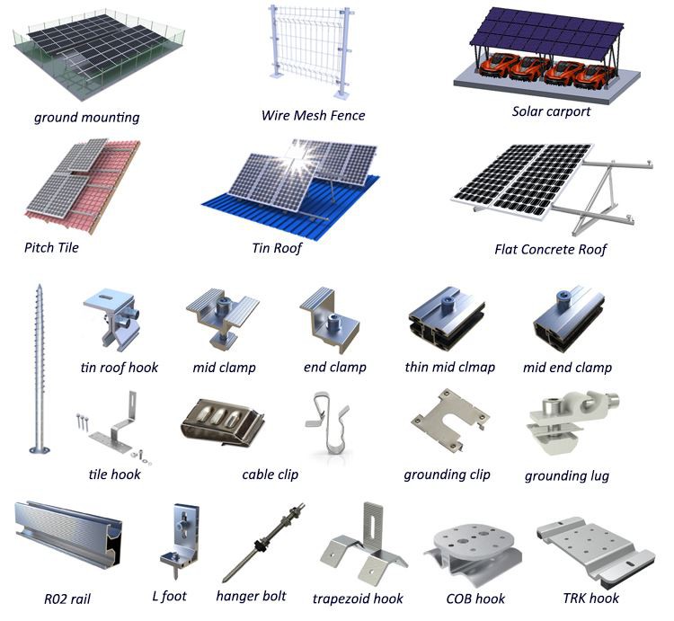 Grengy solar mounting systems