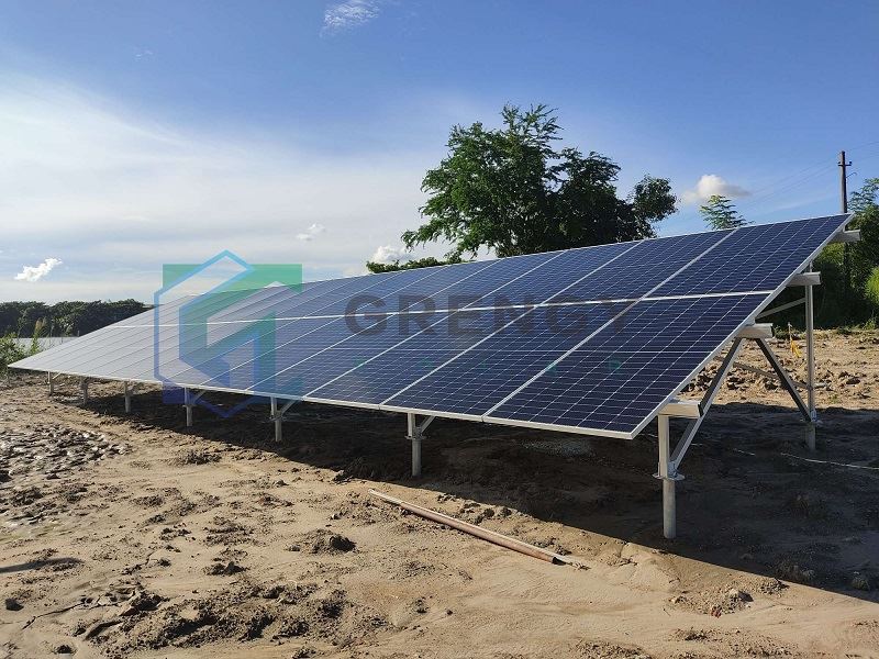 solar ground mounting bracket