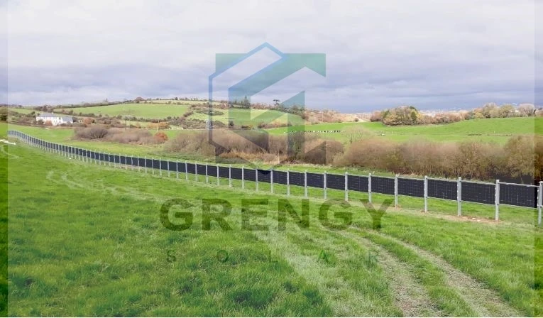 Vertical Bifacial Solar Panels mounting Vertical Bifacial Solar Panels mounting