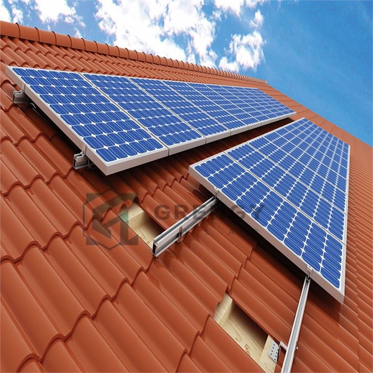 ระบบติดตั้ง Solar Pv สำหรับหลังคากระเบื้อง