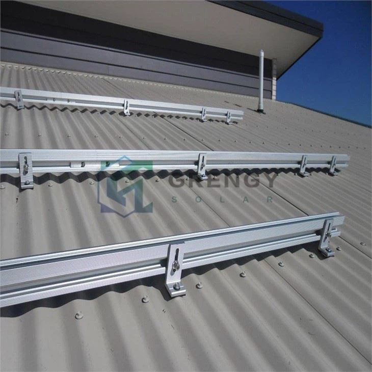 L Feet Solar Metal Roof Mounting Racking