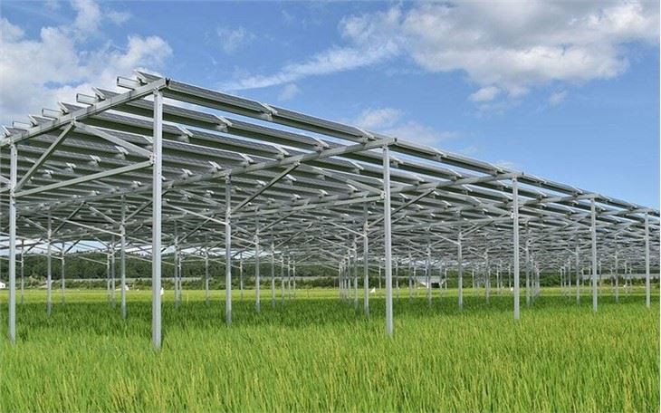 Photovoltaic Agriculture Mounting Structure Solar Farm Mounting System