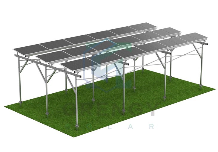 Agri Voltaic Farming System