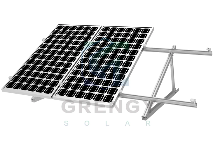 Ballasted Ground Mount Solar Racking
