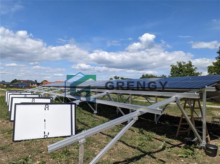 Lightweight Aluminum Ground Mounts | Residential & Commercial Solar Panel Bases suppliers