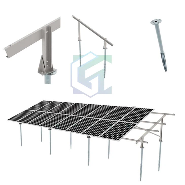 zam steel solar Brackets พร้อมกองเกลียว